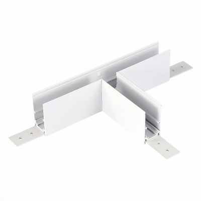 Коннектор T-образный для подвесного / накладного магнитного шинопровода ST-Luce Белый ST007.579.00