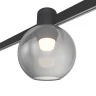 Магнитный трековый светильник FARM Черный LED 1*3W 4000K 89Lm Ra90 120 IP20 D85xH115 2 ST819.446.03