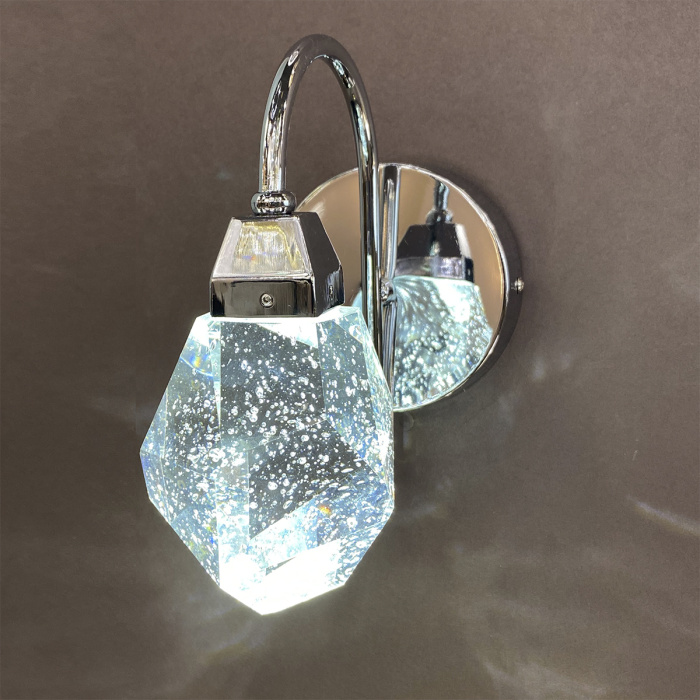Бра Delight Collection Crystal rock OB820083-1C (MD-020B-wall chrome)