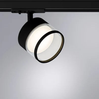 Однофазный трековый светильник Arte Lamp FARO A4893PL-1BK