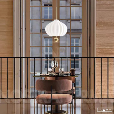 Подвесной светильник iLamp PEAR 10808P/1 WHITE&amp;GOLD