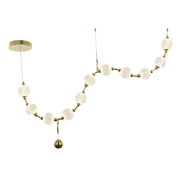 Подвесная люстра Delight Collection Elliot Diamante MD20001012-11A gold