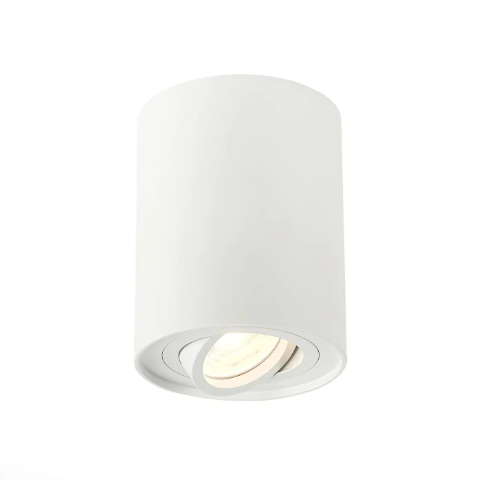 ST108.517.01 Светильник потолочный ST-Luce Матовый белый/Матовый белый GU10 1*50W