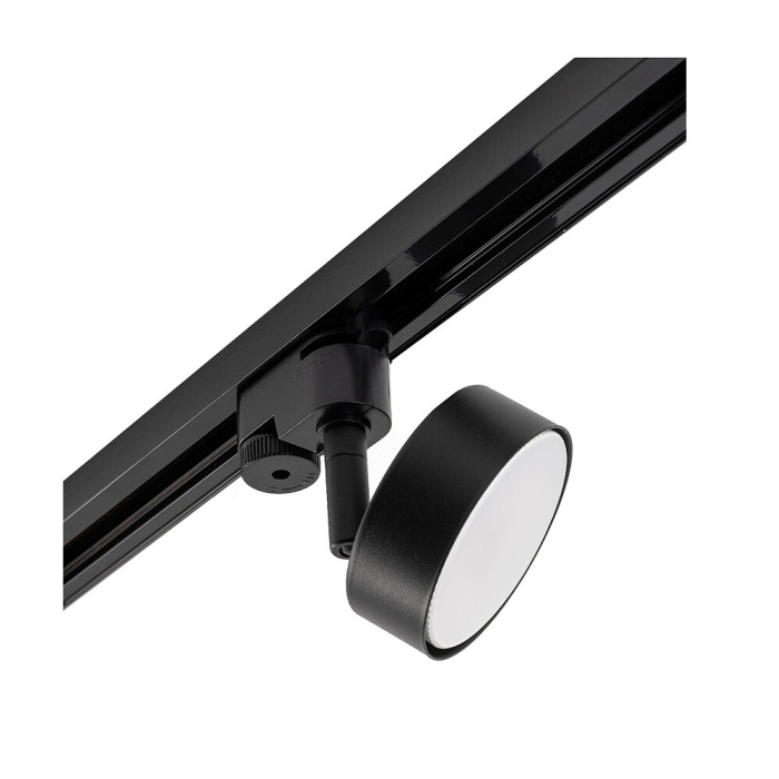 Трековый однофазный светильник Nowodvorski Profile Puck Black 10358