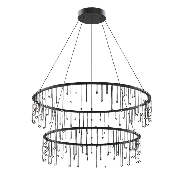 Подвесная люстра Delight Collection MD23001008 MD23001008-2B black