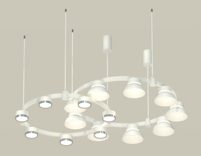 Комплект подвесного светильника Techno Ring с акрилом Ambrella light XR92081100