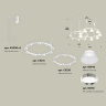 Комплект подвесного светильника Techno Ring с акрилом Ambrella light XR92081100