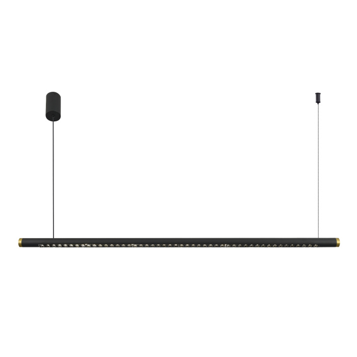 Светильник подвесной ST-Luce черный/черный,латунь LED 1*20W 4000K SL6238.403.01