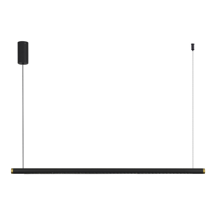 Светильник подвесной ST-Luce черный/черный,латунь LED 1*20W 4000K SL6238.403.01