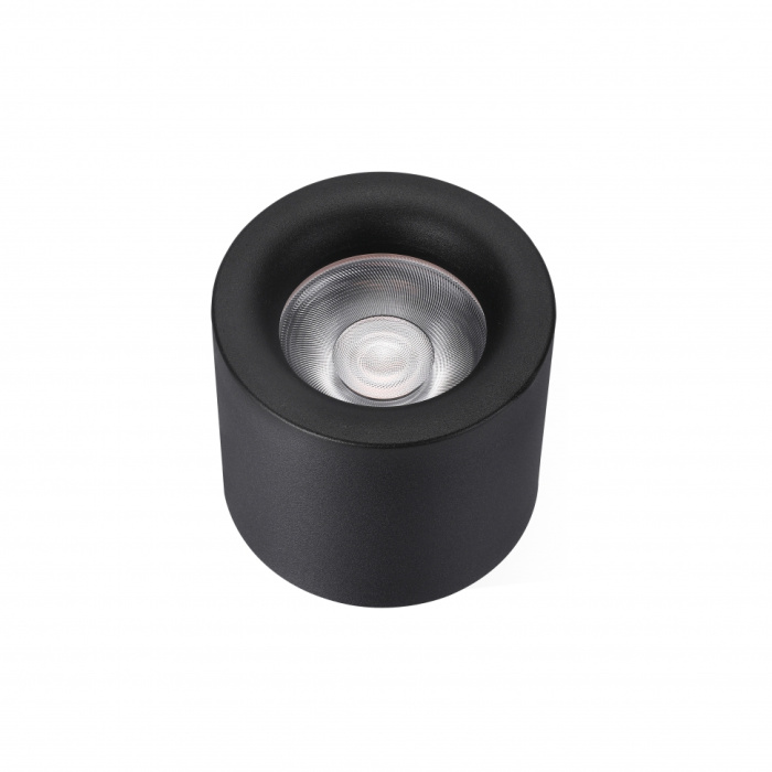 Светильник накладной iLedex Metrica 113-12W-D100-3000K-24DG-BK