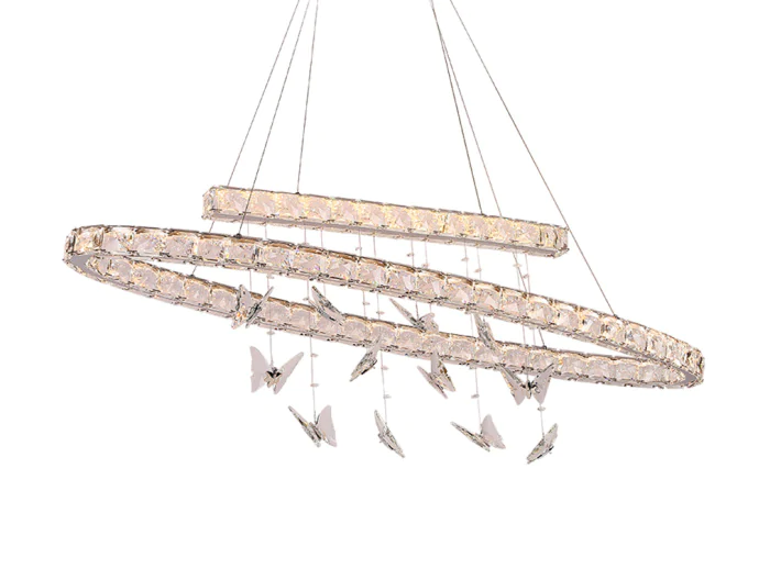 Подвесной светильник 8120/120 oval chrome Newport