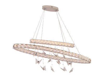 Подвесной светильник 8120/120 oval chrome Newport