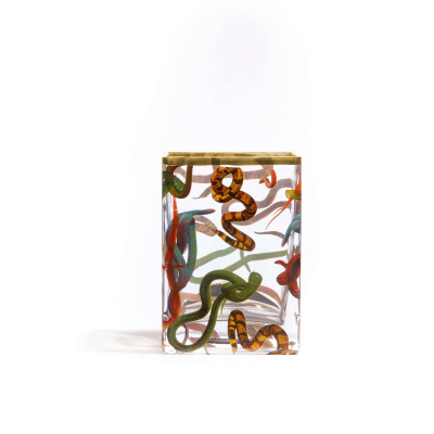 Ваза Seletti Toiletpaper Glass Vase 14121