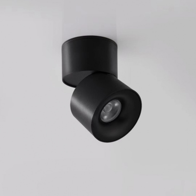 Светильник накладной iLedex Metrica 115-12W-D70-4K-55DG-BK