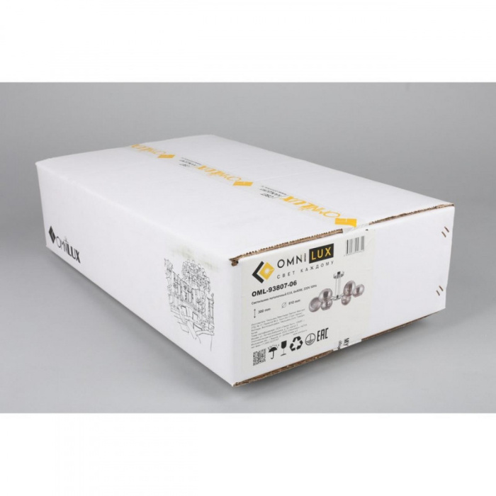Люстра потолочная Omnilux Marsala OML-93807-06