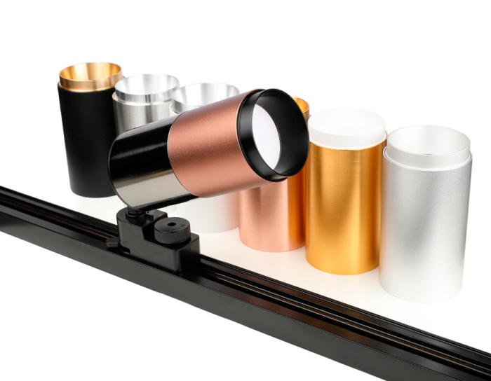 Крепеж трековый поворотный для корпуса светильника с диаметром отверстия D60mm Ambrella light A2521