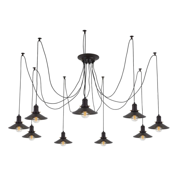 Подвесной светильник паук Citilux Эдисон CL451092