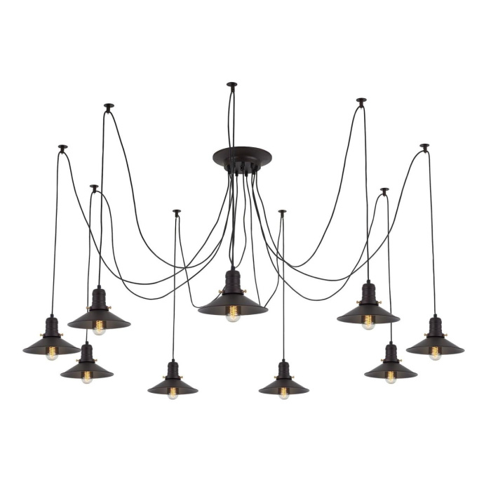 Подвесной светильник паук Citilux Эдисон CL451092