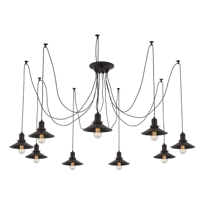 Подвесной светильник паук Citilux Эдисон CL451092