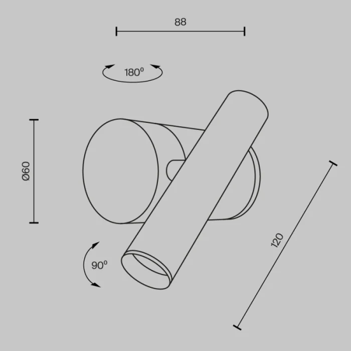 Бра Maytoni MOD433WL-L3N3K1