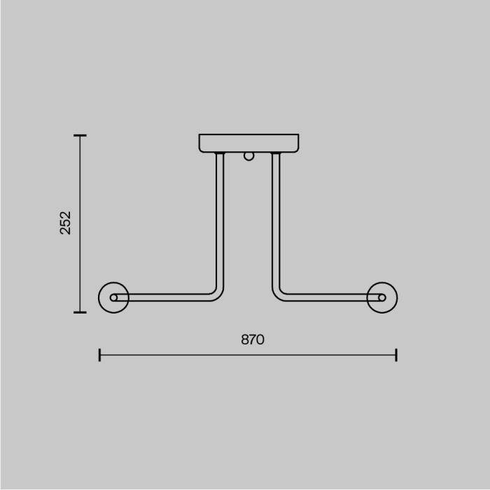 Потолочный светильник Maytoni Gilbert T532CL-08B