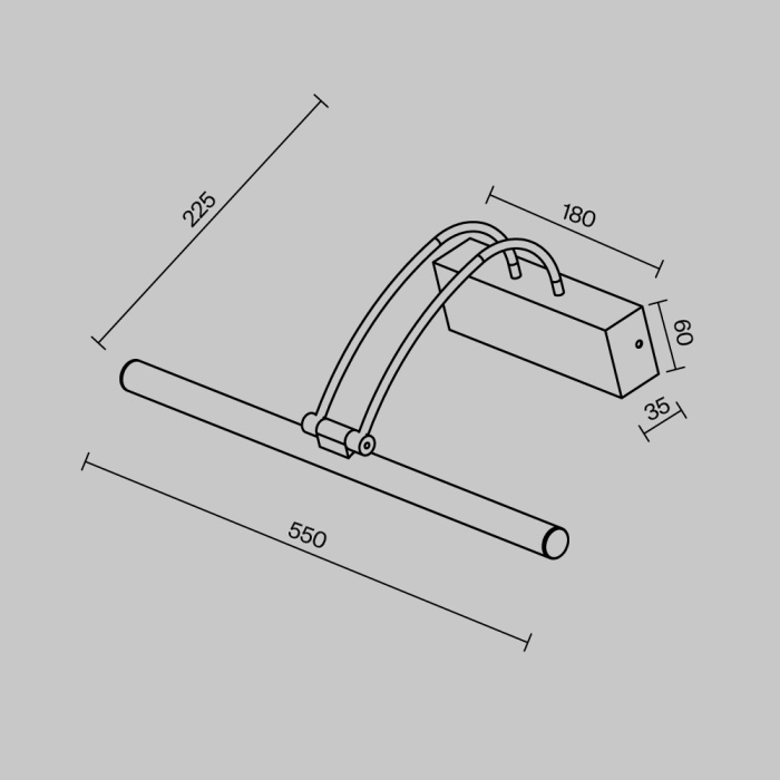 Подсветка Maytoni Finelli MIR004WL-L12BZ