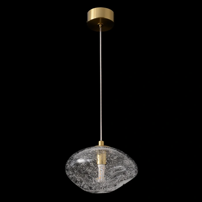 Светильник подвесной Crystal Lux FORMLESS SP1 TRANSPARENT