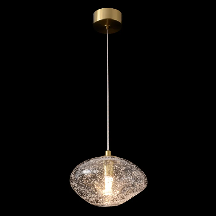 Светильник подвесной Crystal Lux FORMLESS SP1 TRANSPARENT