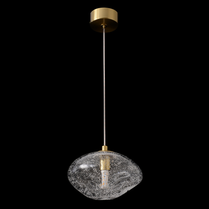 Светильник подвесной Crystal Lux FORMLESS SP1 TRANSPARENT