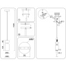 Подвесной светильник AMBRELLA light LH56122