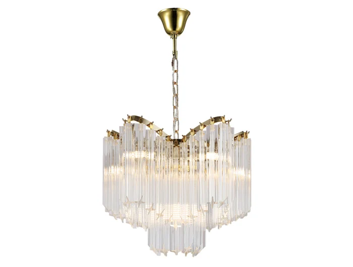 Каскадная люстра Newport Amanda 8906/C gold М0070329