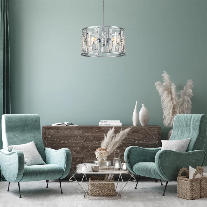 Подвесная люстра Escada Glow 2102/4S Chrome