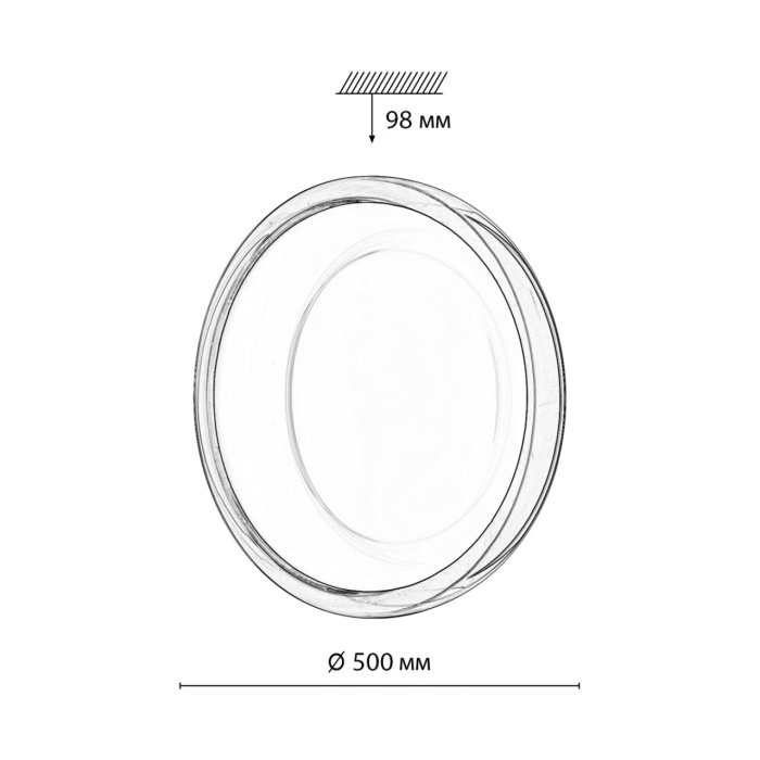 Настенно-потолочный светильник СОНЕКС COLOR 7778/ELN