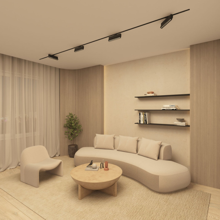 Светильник на шине Denkirs Edder DK6636-BK