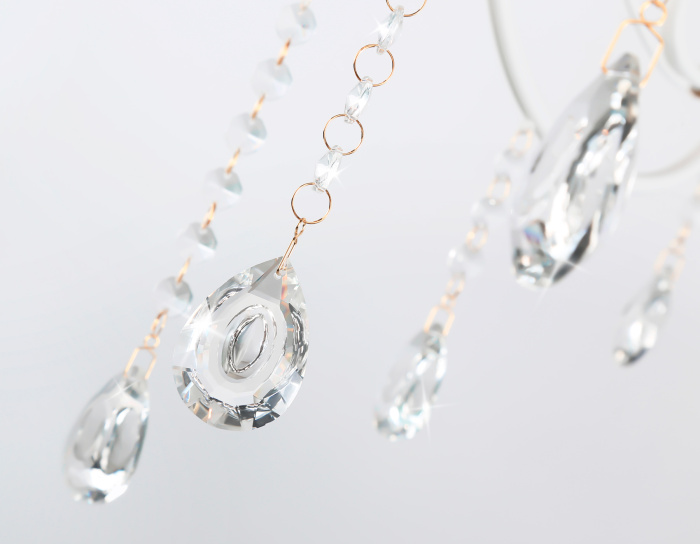 Подвесная люстра с хрусталем Ambrella light TR4915