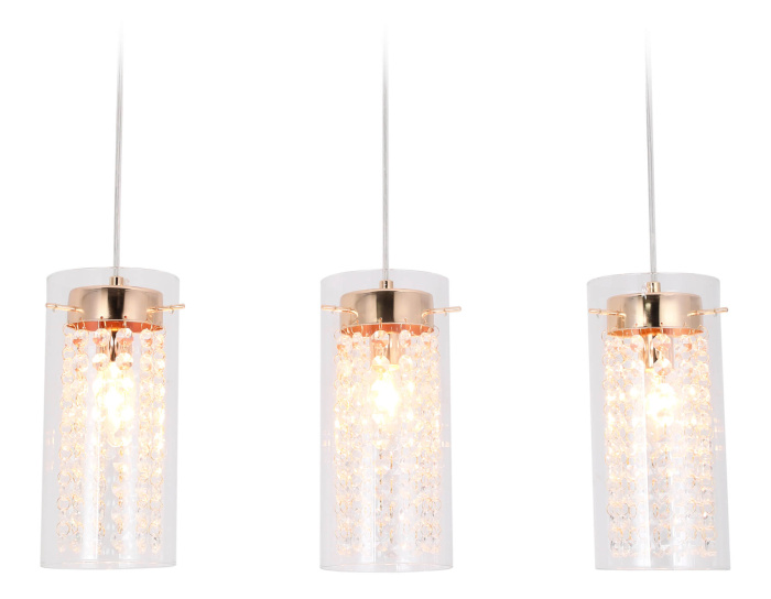 Подвесной светильник с хрусталем Ambrella light TR3663