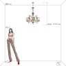 Подвесная люстра Loft it Grace 10203/12+8 Mult