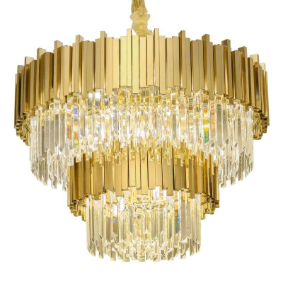 Подвесная люстра L&#039;Arte Luce Luxury Empire L34010 с элементами из хрусталя