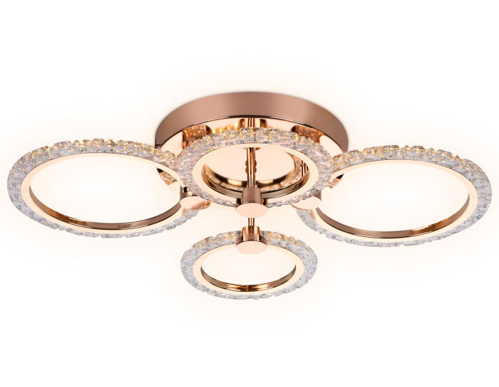 Потолочный светодиодный светильник с пультом Ambrella light FA416