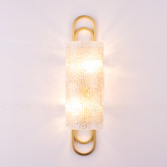 Бра Cloyd TABLION W2 / выс. 47 см - латунь (арт.20168)