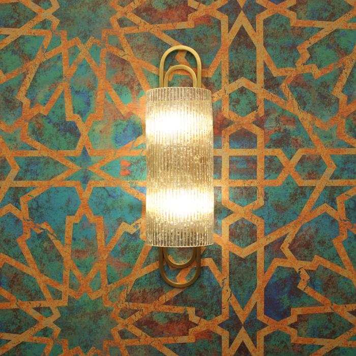 Бра Cloyd TABLION W2 / выс. 47 см - латунь (арт.20168)