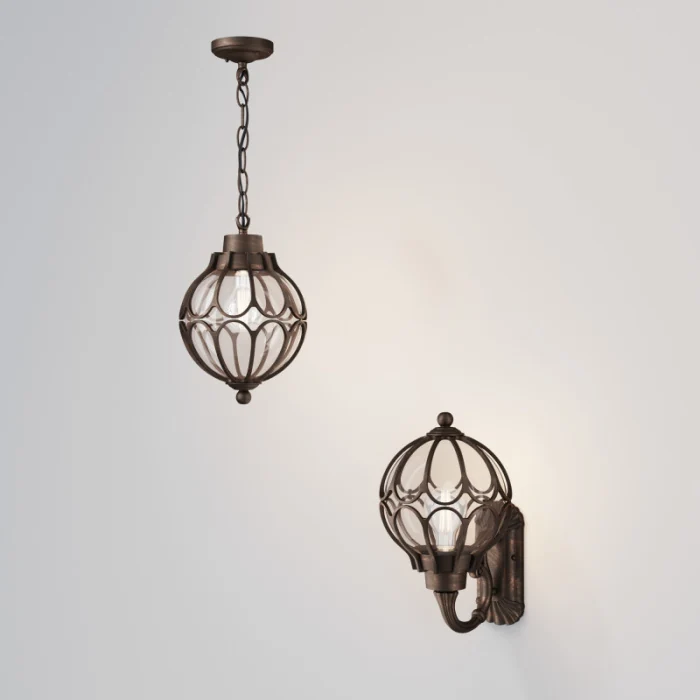 Подвесной уличный светильник Maytoni VIA O024PL-01G