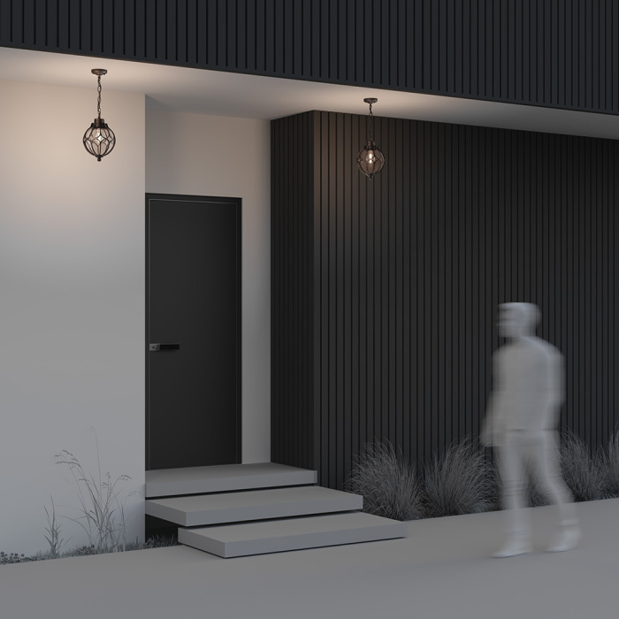 Подвесной уличный светильник Maytoni Via O024PL-01G