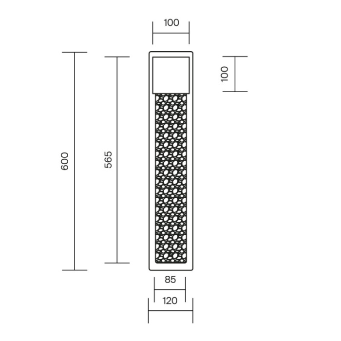 Настенный светильник Maytoni Modern MOD474WL-L30B3K