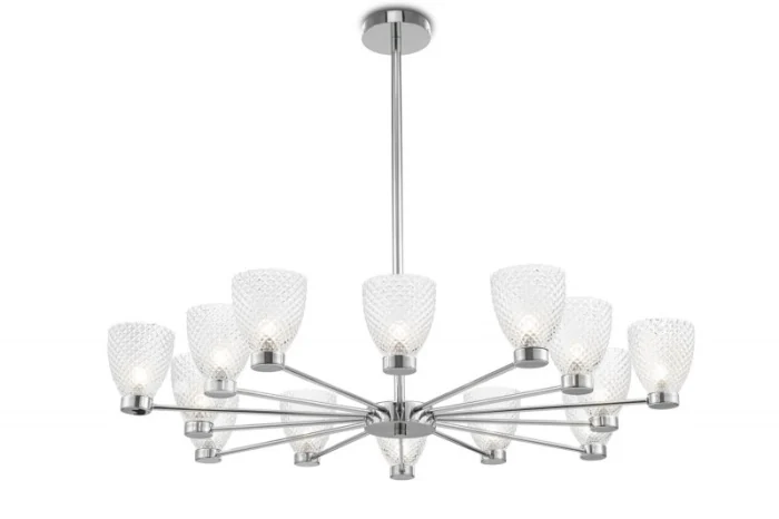 Люстра на штанге Ralar MAYTONI MOD068PL-14CH