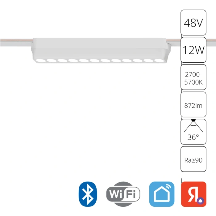 Магнитная трековая система Arte Lamp RAPID A2954PL-1WH