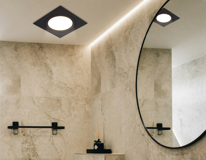 Светильник встраиваемый IP44 с высокой степенью пылевлагозащиты TECHNO SPOT AMBRELLA LIGHT TN6609