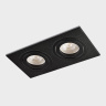 Встраиваемый светильник Italline SAG203-4 black/black
