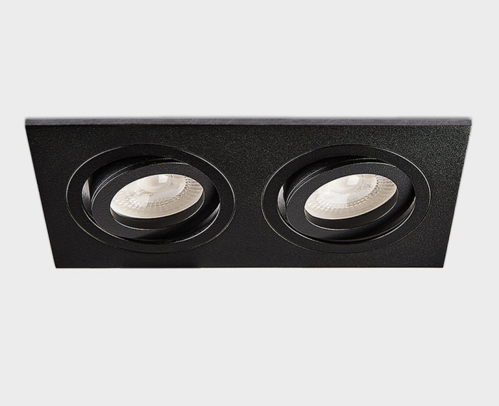 Встраиваемый светильник Italline SAG203-4 black/black