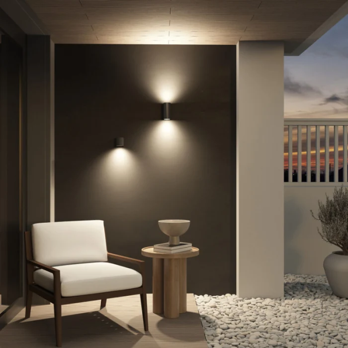 Настенный уличный светильник NARVIK DK9790-BK